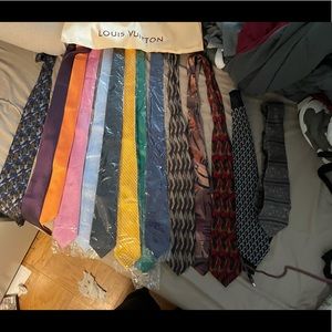 Men’s ties buy all and we can work out something.